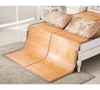 KRXSOBNV, Colchón Esteras de bambú de Verano Estera de compresión carbonizada Estera for Dormir Fresca Plegable Ropa de Cama for el Dormitorio Escolar en casa,Colchonetas para Dormir en Verano(C 180*