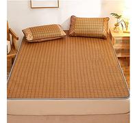 KRXSOBNV, Colchón Plegable Estera for Dormir de Verano Esteras de Cama de Ratán de Doble Cara/B/120 * 190 Cm,Colchonetas para Dormir en Verano(B,120 * 190Cm)