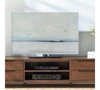 KRXSOBNV, Cubierta De TV Estilo Retro, LCD LED Montada En La Pared 55 Pulgadas 50 Curva 65 Impresa Paisaje Tela Impermeable Y Suave,Color:C ,Funda para televisor(C,40 43in(100x59cm))