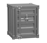 KRXSOBNV, Dormitorio Mesita De Noche Gabinetes De Almacenamiento Creativos Estilo Industrial Soldadura Decorativa Metal Hierro Archivadores Estantería Mesa Baja,G,Armarios de almacenaje Vintage(U)