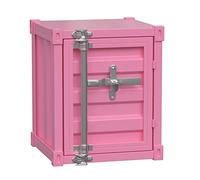 KRXSOBNV, Dormitorio Mesita De Noche Gabinetes De Almacenamiento Creativos Estilo Industrial Soldadura Decorativa Metal Hierro Archivadores Estantería Mesa Baja,G,Armarios de almacenaje Vintage(I)