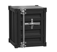 KRXSOBNV, Dormitorio Mesita De Noche Gabinetes De Almacenamiento Creativos Estilo Industrial Soldadura Decorativa Metal Hierro Archivadores Estantería Mesa Baja,G,Armarios de almacenaje Vintage(A)