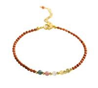 KRXSOBNV El Brazalete de Perlas， Pulsera de turmalina Natural del Sur for Mujer, Pulsera meditación Reiki 2023, Nuevo Amuleto, Prosperidad, Dinero, Buena Suerte, joyería Lujo