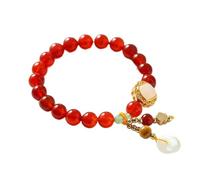 KRXSOBNV El collar del viento, Pulsera con dijes de prosperidad y riqueza