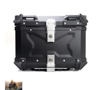 KRXSOBNV. Estuche Superior for Motocicleta de 45/55/65/80/100L, Caja Trasera de Aluminio for Maletero de Motocicleta con Cerradura de Seguridad for Equipaje de Casco de Tienda .Portaequipajes