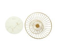 KRXSOBNV Frutero, Bandeja for servir alimentos, frutero alto, bandeja for exhibir pasteles, de alambre metal, colgador plátanos, tazón postre con base(White)