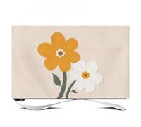KRXSOBNV Funda para televisor, 32-80 Pulgadas for Pantallas Planas/Curvas, monitores de Escritorio o Pared Decoración Simple for TV/computadora(Flower7,37-39inch)