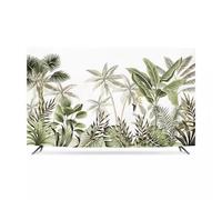 KRXSOBNV Funda para televisor, Funda de 32-80 Pulgadas Tela Universal con patrón Selva for televisores LCD/LED Decorativa Resistente a los arañazos(Tree1,37-39inch)