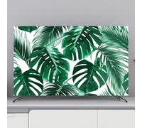KRXSOBNV Funda para televisor, Protector de Pantalla con Estampado Floral/Hojas 32-80 Pulgadas for monitores LED/LCD Transpirable y Cubierta for Monitor(Plants4,37-39inch)
