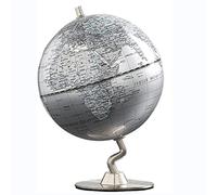 KRXSOBNV Globo terráqueo, Globo geográfico de Escritorio, Globo Retro Giratorio 360° for Regalo, Marca Texto Claro 5,9 Pulgadas diámetro(A)
