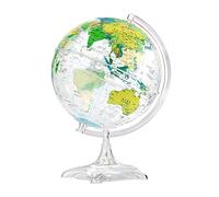 KRXSOBNV Globo terráqueo, Globo Giratorio automático de 360° Ar 8,5 Pulgadas con Marca Texto Claro Globo Educativo Mapa Mundial(D)