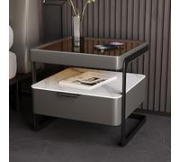 KRXSOBNV, Juego de mesitas de noche Mesitas de noche minimalistas y prácticas Mesitas de noche Mesita de noche Mesita de noche for sala de estar, armario, dormitorio universitario ，Mesillas de noche(D