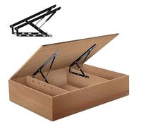 KRXSOBNV, Kit de elevación de Cama con Caja de Almacenamiento, Resorte de Gas hidráulico, Barra de Soporte for Cama, Varilla neumática, Marco de Soporte hidráulico for Cama, bisagra de elevación,Sopo