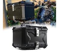KRXSOBNV. Maletero for Motocicleta, Color Negro, for Equipaje, Caja Trasera de Aluminio, Estuche rígido de 100//80/65/55/45/36/28 litros con Accesorios de Montaje .Portaequipajes(55L)