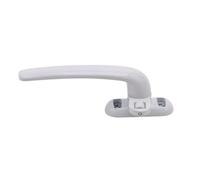 KRXSOBNV Manos de Ventana, Reemplazo de Ventana Manija Cuadrada Aleación Aluminio Ventana abatible hacia afuera Manijas(White Left B)