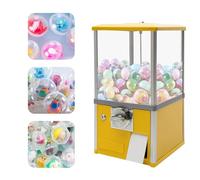 KRXSOBNV, Máquina expendedora automática de cápsulas for tiendas minoristas, de 4,5 a 5,5 cm for tiendas de juegos,Red,Máquina expendedora de cápsulas(Yellow)
