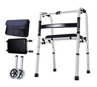 KRXSOBNV, Marco for Caminar, Ayuda for, Marco de pie portátil for Personas Mayores discapacitadas, Dispositivo for asistido, Entrenamiento Las extremidades Inferiores,Andador(B)