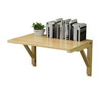 KRXSOBNV Mesa abatible Plegable montada en la Pared for Ahorrar Espacio en el Estudio o la Cocina y el Comedor Escritorio Flotante for computadora portátil.(100 * 60cm)