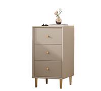 KRXSOBNV, Mesa Auxiliar Minimalista y práctica for Dormitorio, cómoda de Granja for Dormitorio, Juego de Muebles con Soporte for Cama, Mesa Auxiliar Alta ，Mesillas de Noche(Light Brown,30x35x60cm)