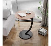 KRXSOBNV, Mesa Auxiliar pequeña Moderna, Mesa de Centro Central, for Dormitorio, Sala de Estar, balcón, Oficina, Montaje Compacto y fácil,Mesas de Centro(A)