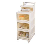 KRXSOBNV, Mesita de noche, estante for mesita de noche, carrito utilitario, organizador estrecho con ruedas, mesas auxiliares for sala de estar, dormitorio universitario ,Mesillas de noche(36x49x98cm)
