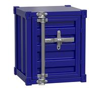 KRXSOBNV, Mesita de Noche Gabinete de Almacenamiento de Estilo Industrial Creativo Gabinete Decorativo for Sala de Estar/Dormitorio Gabinetes de Archivos de estantería de Mesa Baja multifunción,Rojo,