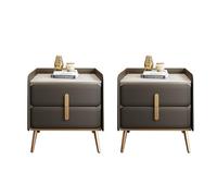 KRXSOBNV, Mesitas de Noche pequeñas, Muebles organizadores de Almacenamiento, Juego de tocador de Granja, cómoda for Dormitorio ，Mesillas de Noche(45x40x51cm)