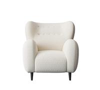 KRXSOBNV, Muebles, Sillón Individual tapizado for Sala de Estar, sofá Perezoso con Respaldo Alto, Muebles for Estar/Dormitorio/sofá for habitación Invitados,Sofá reclinable(White)