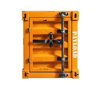 KRXSOBNV, Pequeña Mesa De Teléfono Sala De Estar Dormitorio Caja De Almacenamiento Multifunción/Gabinete Muebles Decorativos De Hierro Metálico,Rosado,Armarios de almacenaje Vintage(Orange B)