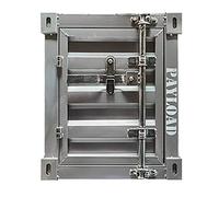 KRXSOBNV, Pequeña Mesa De Teléfono Sala De Estar Dormitorio Caja De Almacenamiento Multifunción/Gabinete Muebles Decorativos De Hierro Metálico,Rosado,Armarios de almacenaje Vintage(Gray C)