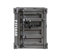 KRXSOBNV, Pequeña Mesa De Teléfono Sala De Estar Dormitorio Caja De Almacenamiento Multifunción/Gabinete Muebles Decorativos De Hierro Metálico,Rosado,Armarios de almacenaje Vintage(Gray a)