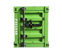 KRXSOBNV, Pequeña Mesa De Teléfono Sala De Estar Dormitorio Caja De Almacenamiento Multifunción/Gabinete Muebles Decorativos De Hierro Metálico,Rosado,Armarios de almacenaje Vintage(Green a)