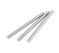 KRXSOBNV, Pernos de Barra roscados, 10 unids/Lote Barra roscada de Varilla roscada Completa de Acero Inoxidable M3 M4 M5 M6,Varillas Roscadas(M6x50mm)