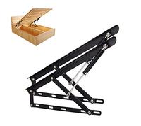 KRXSOBNV, Soportes neumáticos de elevación de Cama de Almacenamiento Paquete de 2 mecanismos neumáticos de elevación de Cama for Cajas de Cama Pesadas Bisagras de Resorte,Sopor,Elevador de Cama neumá
