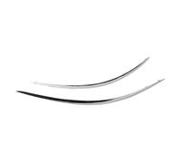 KRYDN 1 par de molduras de Tiras cromadas for Parachoques Delantero for Mercedes W211 E320 E350 E550 E63 AMG 2118852321 2118852421