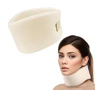KRYMSON 1 collarín cervical, soporte para el cuello, soporte cervical, cuello de esponja suave, protector de columna cervical, soporte para el cuello