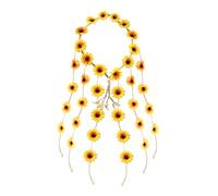 KRYMSON 1 diadema de girasol, accesorio para el pelo, para mujer, accesorio de rendimiento, diadema de graduación, adecuado para actuaciones en escenarios, cumpleaños, fiestas, carnaval, etc