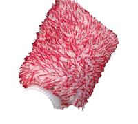 KRYMSON 1 par de guantes de limpieza de microfibra, guantes de limpieza profesionales para coche, esponja de lavado de coche, guantes de limpieza retráctiles, adecuados para diferentes lavados de
