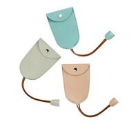 KRYMSON 3 unidades de bolsillo extensible para llaves de coche, bolsa portátil para llaves, adecuado para viajeros