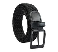 KRYMSON Cinturón para Hombre, Cintura Elástica Ajustable, Tejido Elástico Con Hebilla de Metal, Informal Sin Golpes, para Hombres y Niños