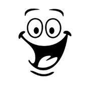 KRYMSON Juego de 2 pegatinas de baño Happy Smiley Face pegatinas de baño divertidas pegatinas de decoración de pared pegatinas autoadhesivas, pegatinas de inodoro impermeables