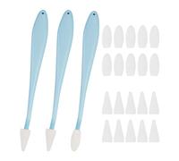 KRYMSON Juego de 3 gomas de borrar para bocetos con 20 esponjas de repuesto, lápices de dibujo, borradores de dibujo, borradores de bocetos y pintura detallada