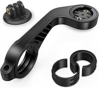 Kryolithm Soporte Gar-min Bicicleta para Manillar Montaje Universal para Edge 530, 540, 1040, 830 y Series, Soporte GPS Bicicleta con Anillos de Fijación, Material ABS Resistente, Fácil Instalación