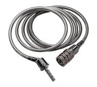 Kryptonite (210214) Antirrobo Cable -keeper 512 Combo (5x1200), Candado Calidad Spiralkabel Schwarz 3500020, Negro (Black), 5 Mm 120 Cm