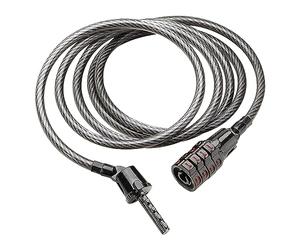 Kryptonite (210214) Antirrobo Cable -keeper 512 Combo (5x1200), Candado Calidad Spiralkabel Schwarz 3500020, Negro (Black), 5 Mm 120 Cm