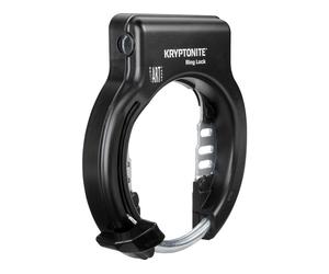 Kryptonite Candado de cuadro con soporte Flex Mount negro one_size