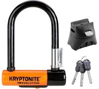 Kryptonite Evolution 5 antirrobo para adulto, Negro/Naranja