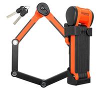 KRYPTONITE EVOLUTION 790 Folding Lock | Con soporte de transporte, 6 barras de acero templado de 5,4 mm, seguridad 7/10, para bicicletas eléctricas y bicicletas