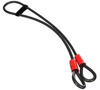 Kryptonite Kryptoflex 830504 - Cable de seguridad, color plateado/amarillo - 900 cm, Ø 10 mm