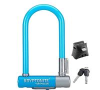 Kryptonite Kryptolok Mini-7 Candado de U, Unisex Adulto, Azul Claro, 4" x 11.5" 12.7mm